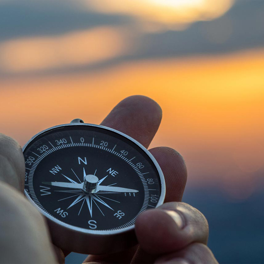 Compass illustration